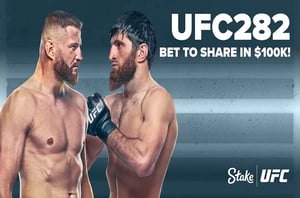 Bet On UFC 282 For The Chance To Win A Share Of $100k