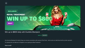 Hit the Royal Flush with Duelbits Exclusive Live Blackjack Promotion