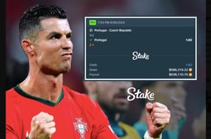 Euro 2024 Stake.com Punter Picks Up $938K as Portugal Win