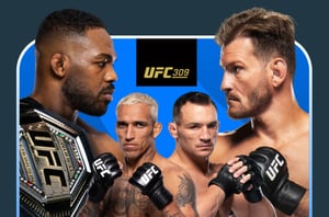 UFC 309 Offer - Get Double Winnings If Your Fighter Wins By KO/TKO In Round 1