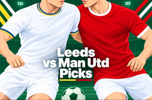 Leeds United vs Manchester United Predictions & Tips - Leeds Backed to Score Twice in EPL Showdown