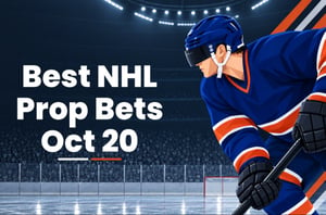 Best NHL Props Oct 20 - McDavid, Hagel & Svechnikov