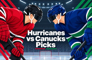 Carolina Hurricanes vs Vancouver Canucks Picks - Carolina Pile On