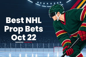 Best NHL Props Oct 22 - Kaprizov, McDavid & Schmaltz