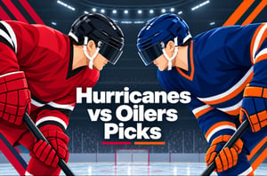 Carolina Hurricanes vs Edmonton Oilers Picks - Carolina Control the Puck, McDavid and Draisaitl Still Score