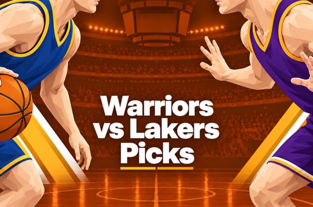 Golden State Warriors at Los Angeles Lakers Predictions & Picks