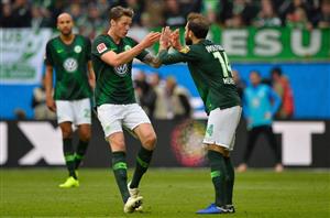 wolfsburg weghorst celebrate