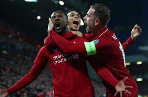 liverpool celebrate