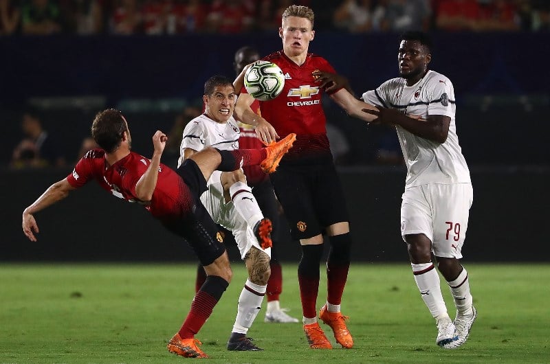 Manchester United vs AC Milan