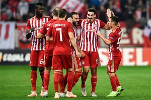 Olympiakos celebrate