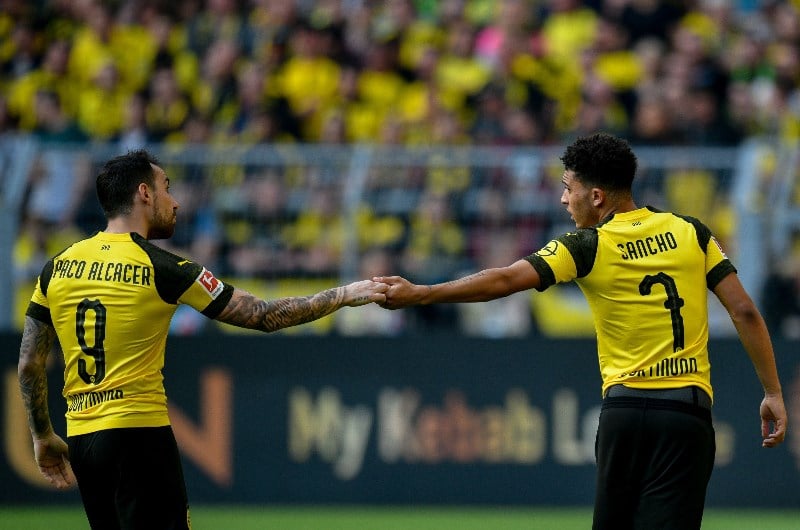 sancho alcacer dortmund2