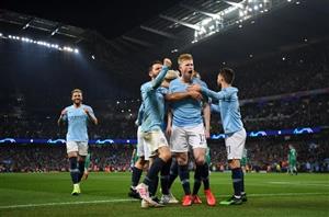 Manchester City Celebrate
