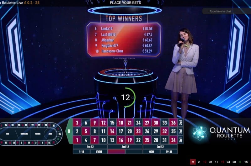 Quantum Roulette Playtech