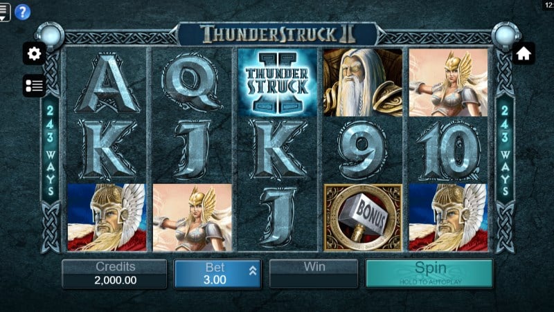 Thunderstruck 2 Slots