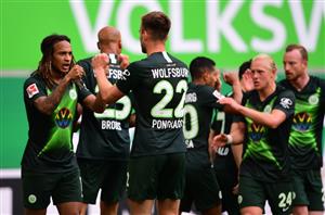 Wolfsburg celebrate