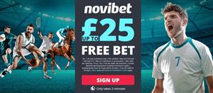 Novibet Royal Ascot Welcome Bonus - Get a £25 free bet when you join today