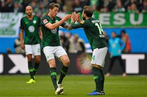 wolfsburg weghorst celebrate