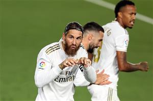 real madrid ramos celebrate