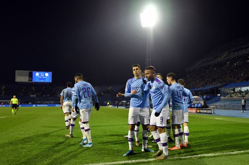 Manchester City football friendly