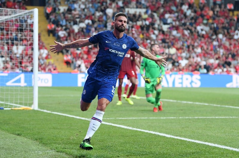 giroud uefa celebrate chelsea