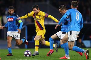 Barcelona messi Napoli