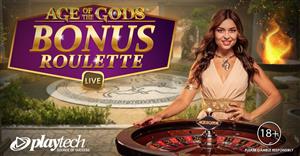 Age of the Gods Bonus Live Roulette