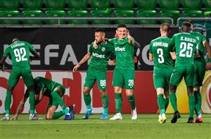 Ludogorets celebrate