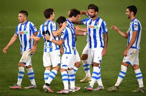 Real Sociedad celebrate