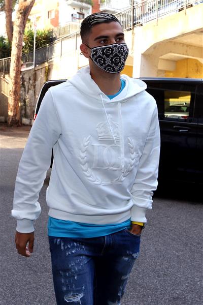 ROME, ITALY - OCTOBER 02:  SS Lazio new signing Andreas Pereira attends the medical test at Paideia Hospital on October 2, 2020 in Rome, Italy.  (Photo by Paolo Bruno/Getty Images)