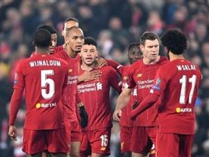 Liverpool celebrate uefa