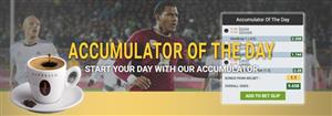melbet accumulator of the day