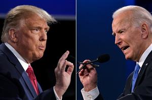 Donald Trump and Joe Biden
