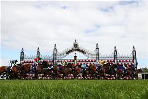 MELBOURNE, AUSTRALIA - NOVEMBER 05: Kerrin McEvoy riding #7 Do You Reckon wins race seven the Melbourne Cup Carnival Country Final from Mark Zahra riding #4 Kaplumpich during 2020 Kennedy Oaks Day at Flemington Racecourse on November 05, 2020 in Melbourne, Australia. (Photo by Robert Cianflone/Getty Images for the VRC)