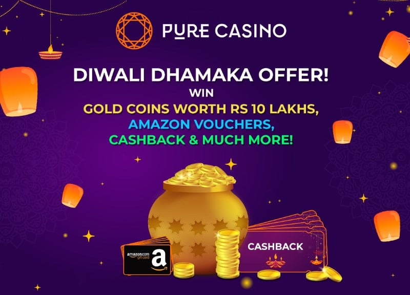 Pure Casino Diwali Offer