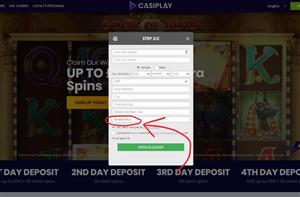 Casiplay Casino Promo Code