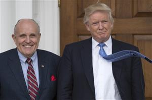 Rudy Giuliani and Donald Trump