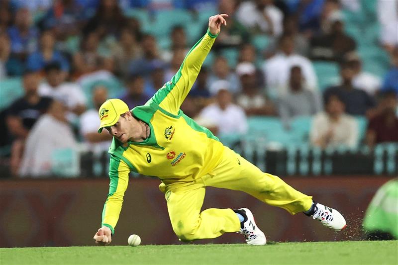 SYDNEY, AUSTRALIA - NOVEMBER 29: Steve Smith of Australia bats during game two of the One Day International series between Australia and India at Sydney Cricket Ground on November 29, 2020 in Sydney, Australia. (Photo by Cameron Spencer/Getty Images)