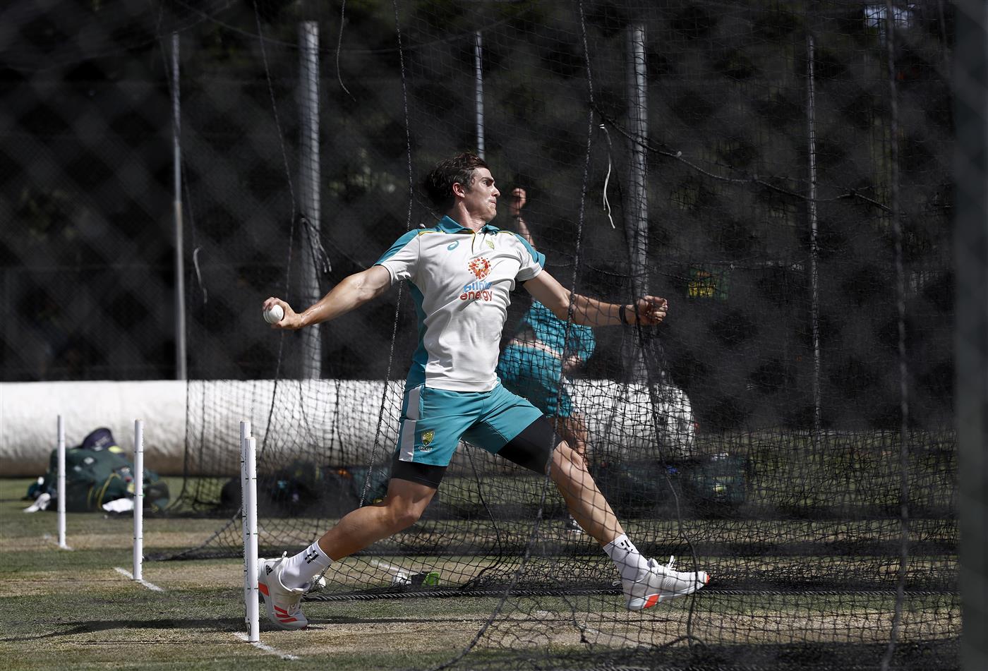 CANBERRA, AUSTRALIA - DECEMBER 01: Sean Abbott of Australia trains during an Australian ODI nets session at Manuka Oval on December 01, 2020 in Canberra, Australia. (Photo by Ryan Pierse/Getty Images)