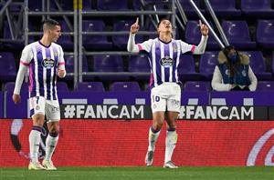 Real Valladolid celebrate marcos
