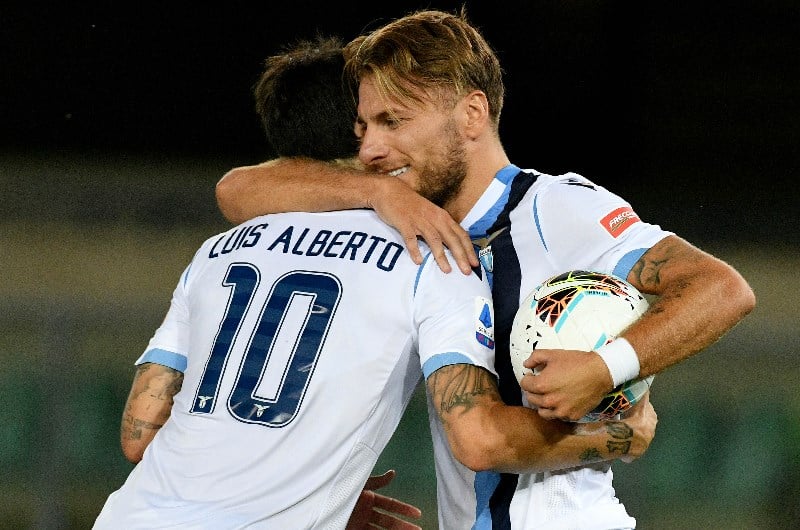 Lazio to continue their impressive run against Verona.