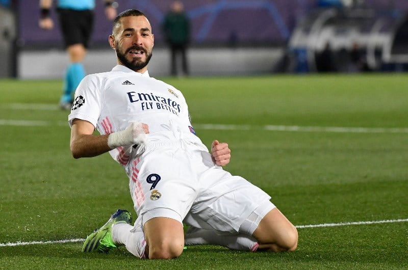 benzema celebrate