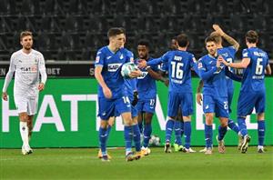 Hoffenheim celebrate