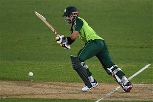 NAPIER, NEW ZEALAND - DECEMBER 22: Mohammad Rizwan of Pakistan in action during the third game of the International T20 series between New Zealand and Pakistan at McLean Park on December 22, 2020 in Napier, New Zealand. (Photo by Kerry Marshall/Getty Images)