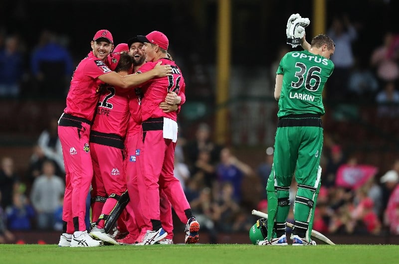 Sydney Sixers v Melbourne Stars BBL