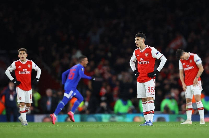 arsenal dejected uefa