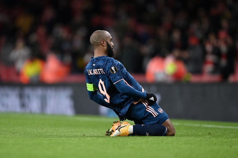 arsenal europa league lacazette
