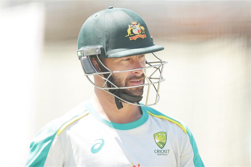 SYDNEY, AUSTRALIA - JANUARY 05: Matthew Wade of Australia bats during an Australian nets session at the Sydney Cricket Ground on January 05, 2021 in Sydney, Australia. (Photo by Mark Metcalfe/Getty Images)