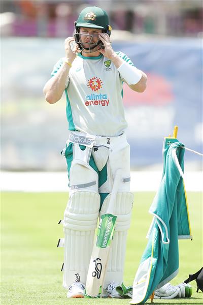 SYDNEY, AUSTRALIA - JANUARY 05: Will Pucovski of Australia prepares to bat during an Australian nets session at the Sydney Cricket Ground on January 05, 2021 in Sydney, Australia. (Photo by Mark Metcalfe/Getty Images)
