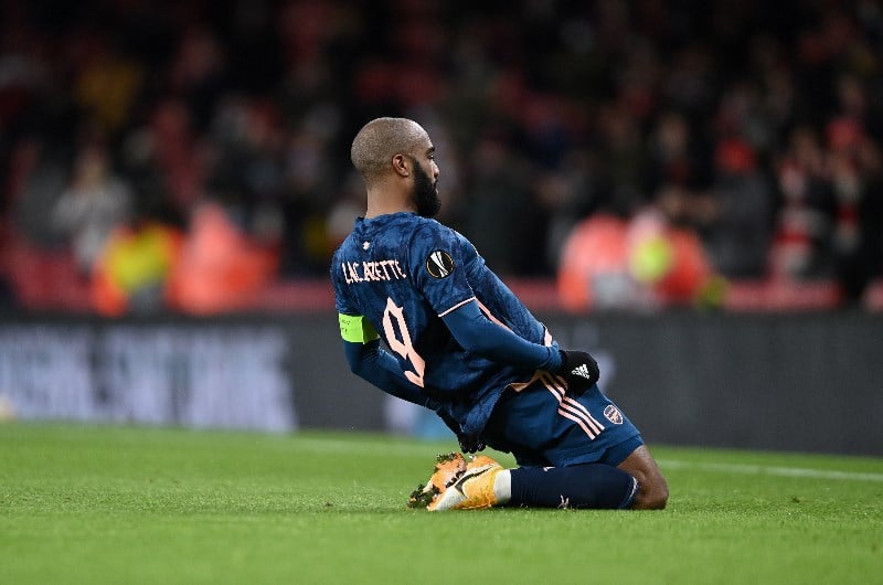 arsenal europa league lacazette