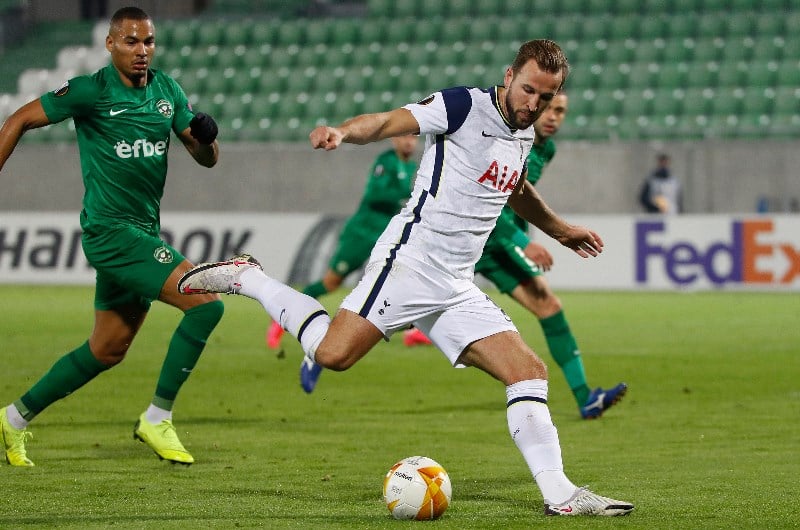 tottenham europa league harry kane